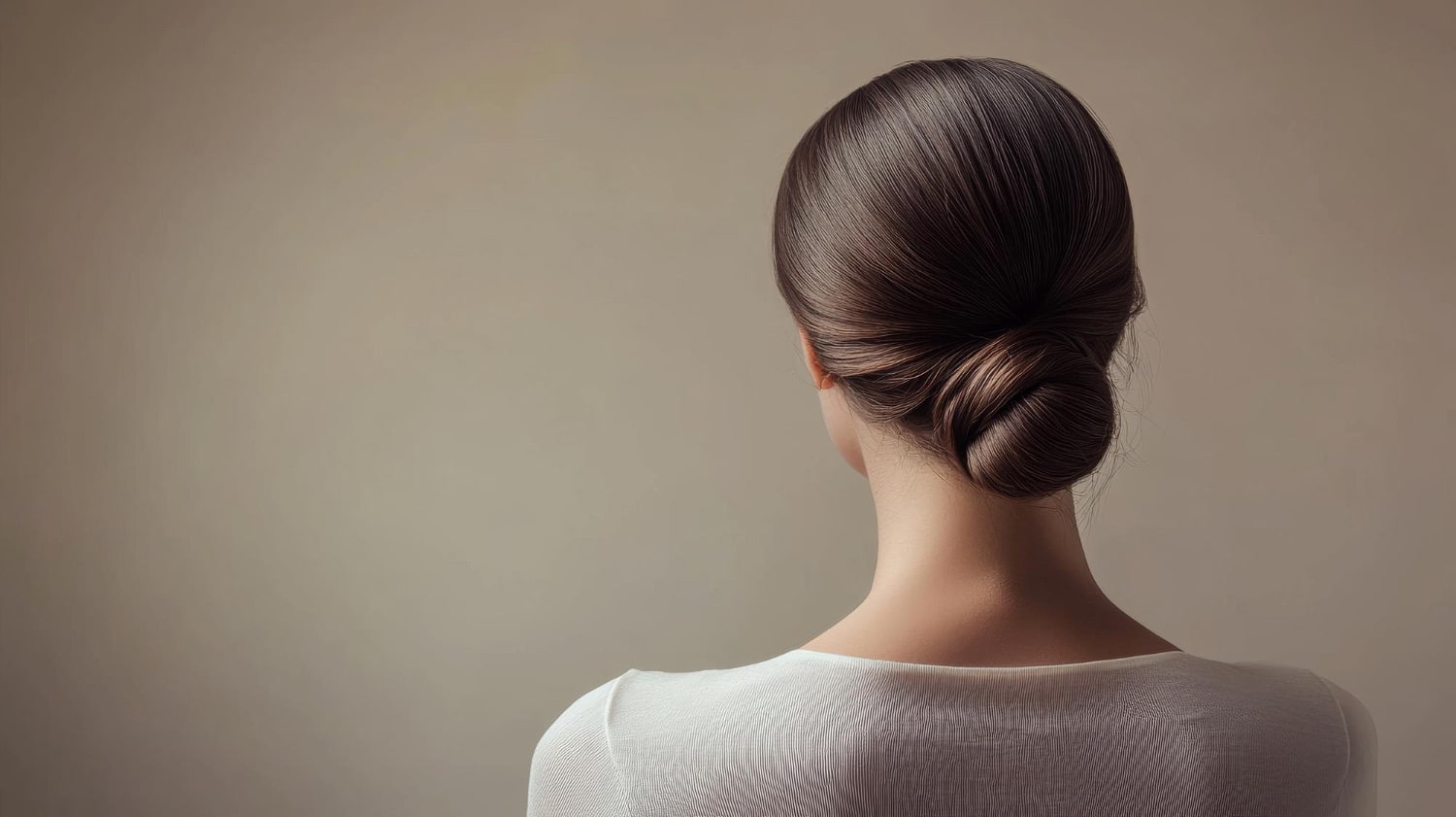 The Low Bun or Chignon